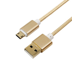 LJideals - Micro USB Cable,Durable Double-Nylon Braided Fast Charging Cable Built with Military-Grade Material