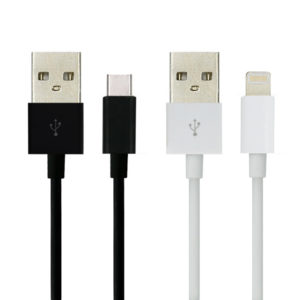 LJideals - Lightning to USB A Cable, Apple MFi Certified ,Type-C Data Cord for iPhone,Android ,USB Devices