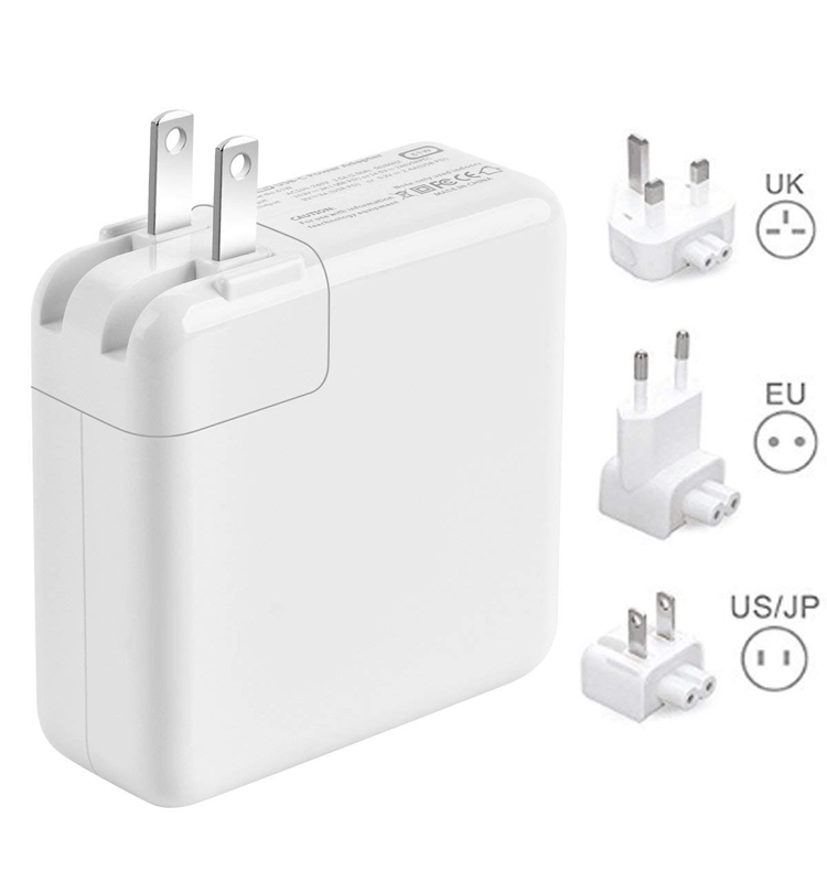 LJideals-18.5V 4.6A magsafe power adapter for macbook l-tip 85w