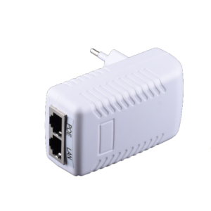 LJideals-PoE Injector DC 48V 0.5A  Power over Ethernet IEEE802.3af/at Power Adapter