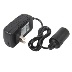 LJideals-AC to DC Converter 2A 24W Car Cigarette Lighter Socket 110-240V to 12V AC/DC Power Adapter with UK EU US plug