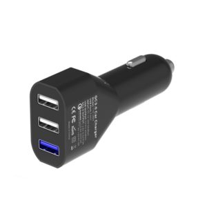 LJdieals-48W Quick Charge 3.0 2 USB Car Charger for Phone