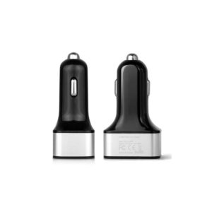 LJideals-3 port USB fast charging car charger for mobile phone