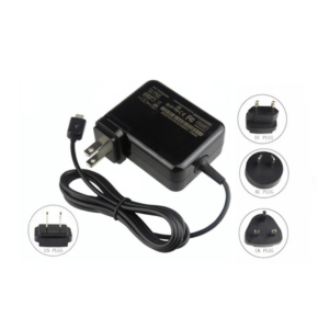 LJideals-mini ac dc adapter Interchangeable Plug 30W 45W 65W laptop adapter charger